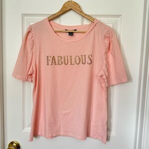 A Love Story “Fabulous” Tee Sz L
